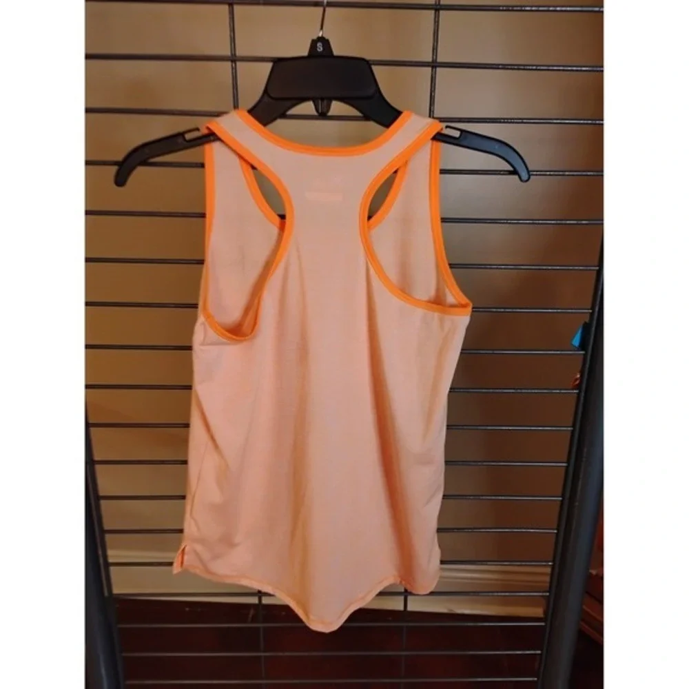 Old‎ Navy Active Girls Tank Top Bundle Orange Space Dye & Good Vibes Only XL 14